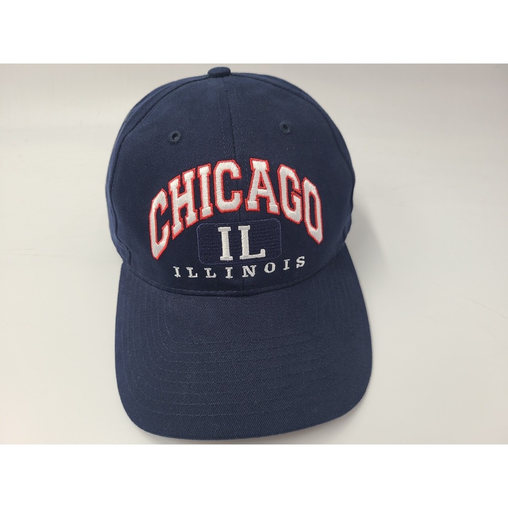 Vintage Chicago Illinois Twins Enterprise Snapback Hat Cap Cotton Men Women Blue